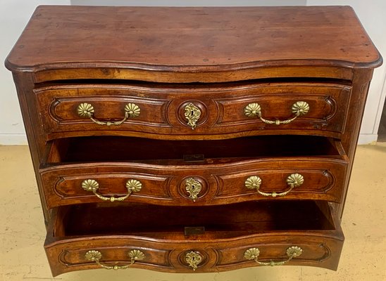 Rectangular Chest of Drawers in Walnut, 18th Century-EQU-1417559