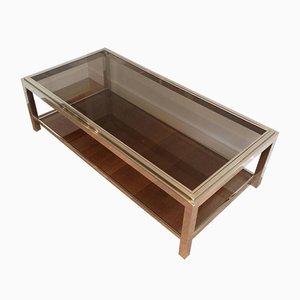 Rectangular Chromed Coffee Table. 1970s-BA-658708