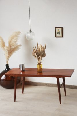 Rectangular Coffee Table in Teak, Scandinavian, 1960s-YRI-1772437