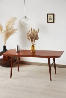 Rectangular Coffee Table in Teak, Scandinavian, 1960s-YRI-1772437