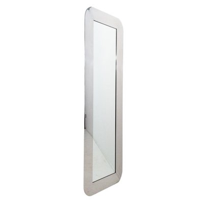 Rectangular Mirror in Chromed Steel, 1970s-UPW-1059701