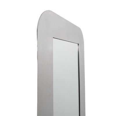 Rectangular Mirror in Chromed Steel, 1970s-UPW-1059701