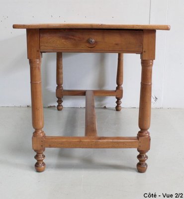 Rectangular Table in Solid Wood, Late 18th Century-RVK-940944