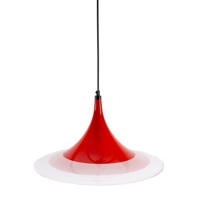 Red Acrylic Witchs Hat Ceiling Lamp-XMR-1272985