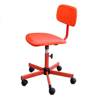 Red Adjustable Frippe Desk Chair from Ikea, 1990s-XT-2027879