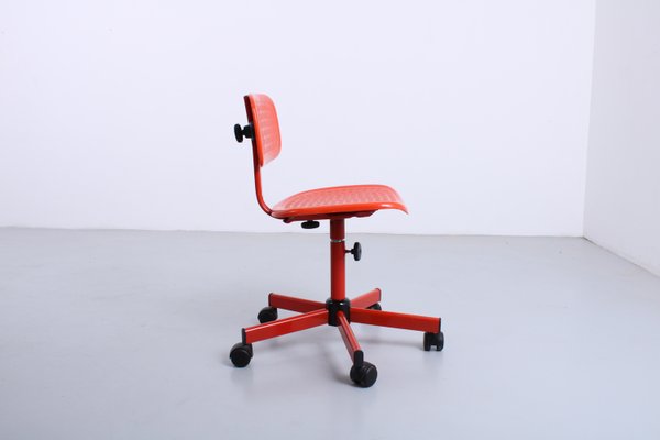 Red Adjustable Frippe Desk Chair from Ikea, 1990s-XT-2027879