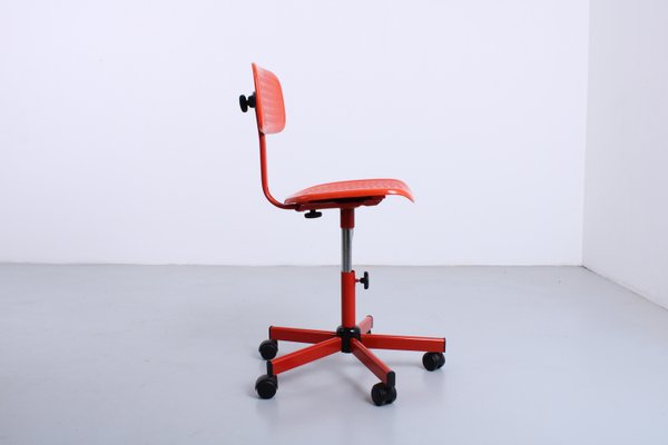 Red Adjustable Frippe Desk Chair from Ikea, 1990s-XT-2027879