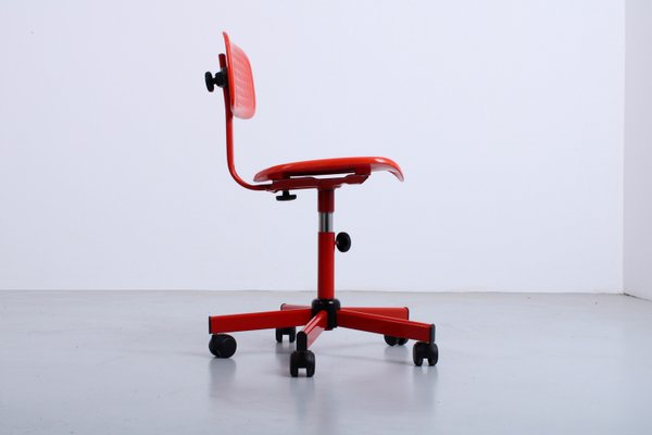 Red Adjustable Frippe Desk Chair from Ikea, 1990s-XT-2027879