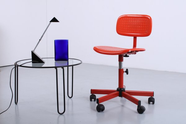 Red Adjustable Frippe Desk Chair from Ikea, 1990s-XT-2027879