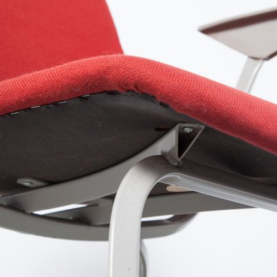 Red Ahrend Chair attributed to Friso Kramer for Ahrend De Cirkel, 1970s-JC-1696543