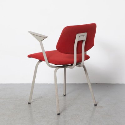 Red Ahrend Chair attributed to Friso Kramer for Ahrend De Cirkel, 1970s-JC-1696543