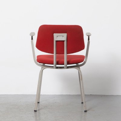 Red Ahrend Chair attributed to Friso Kramer for Ahrend De Cirkel, 1970s-JC-1696543