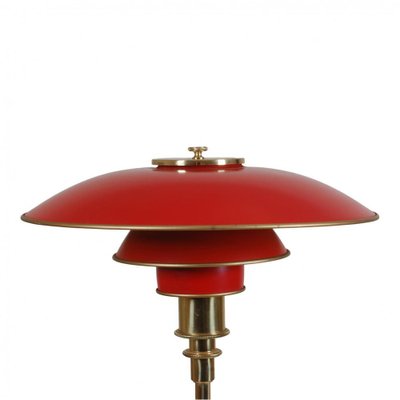 Red Anniversary 3/2 Table Lamp by Poul Henningsen for Louis Poulsen-MTD-1400897