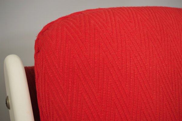 Red Armchairs, 1970, Set of 2-KNM-1374868