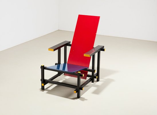 Red & Blue Chair by Gerrit Rietveld for Cassina 1918/1970s-BPT-2019981