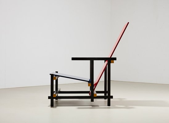 Red & Blue Chair by Gerrit Rietveld for Cassina 1918/1970s-BPT-2019981