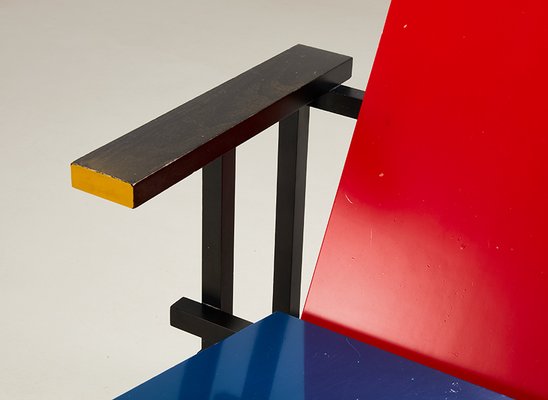 Red & Blue Chair by Gerrit Rietveld for Cassina 1918/1970s-BPT-2019981