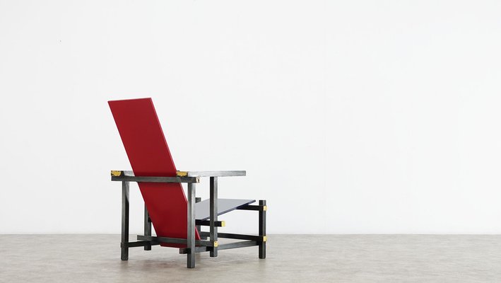 Red Blue Chair by Gerrit Rietveld for Cassina No. 213, 1970-HKH-1572900