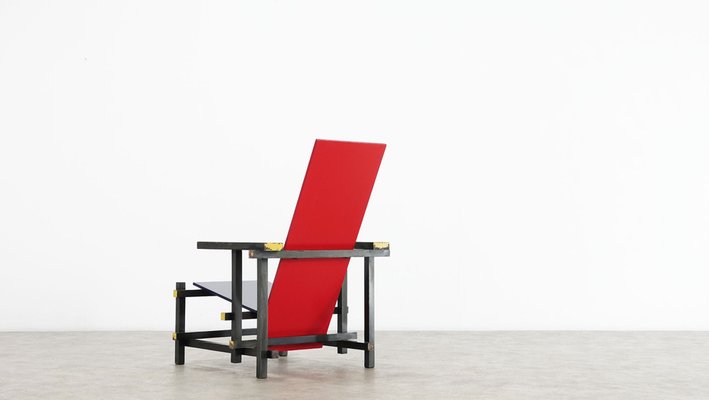 Red Blue Chair by Gerrit Rietveld for Cassina No. 213, 1970-HKH-1572900