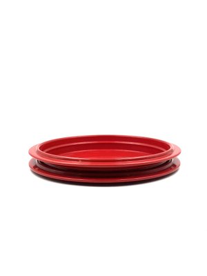 Red Centerpiece / Tray by Gianfranco Frattini, Italy, 1970s-TXN-1386129