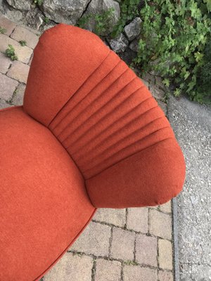 Red Cocktail Chairs, 1960s, Set of 2-OXJ-1189712