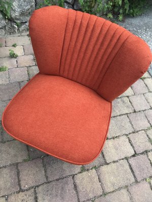 Red Cocktail Chairs, 1960s, Set of 2-OXJ-1189712