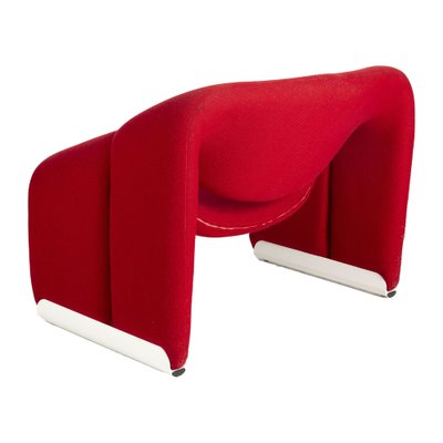 Red F598 Groovy Chair by Pierre Paulin for Artifort, 1960s-XMR-1740976