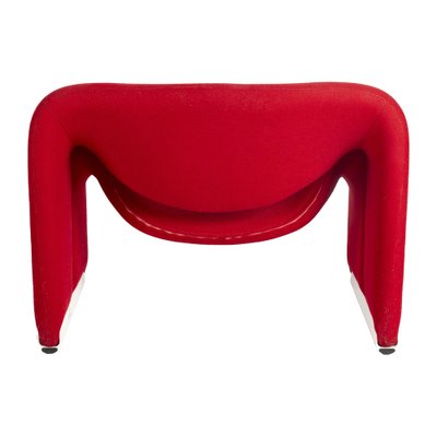 Red F598 Groovy Chair by Pierre Paulin for Artifort, 1960s-XMR-1740976