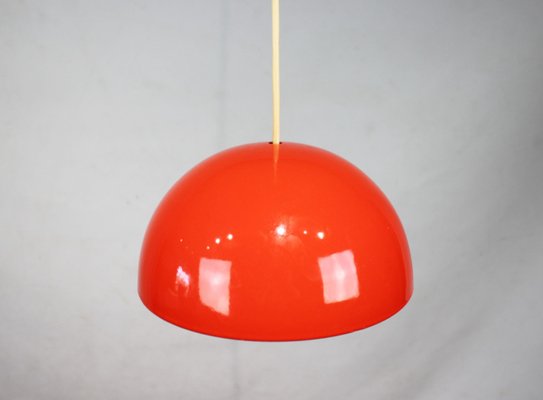 Red Flowerpot Model VP1 Pendant by Verner Panton, 1970s-UY-705985