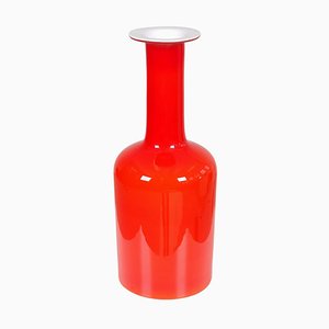 Red Glass Vase from Otto Brauer Holmegaard-MTD-1400046