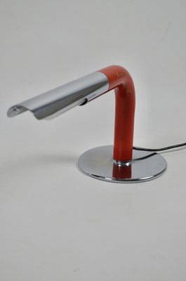 Red Gulp Lamp by Ingo Maurer, 1960s-ZGY-1591728