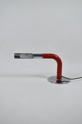 Red Gulp Lamp by Ingo Maurer, 1960s-ZGY-1591728