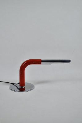 Red Gulp Lamp by Ingo Maurer, 1960s-ZGY-1591728