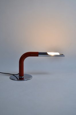 Red Gulp Lamp by Ingo Maurer, 1960s-ZGY-1591728