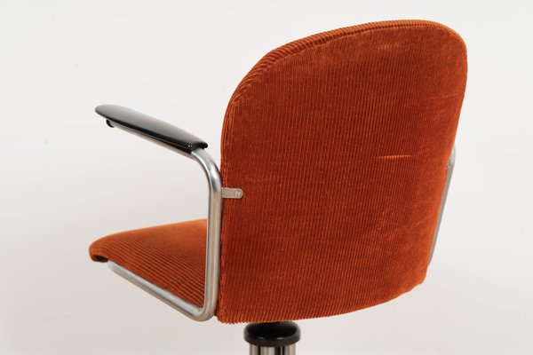 Red Model 356 Office Chair by Wh. Gispen-GE-1138464