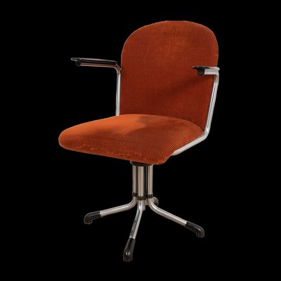 Red Model 356 Office Chair by Wh. Gispen-GE-1138464