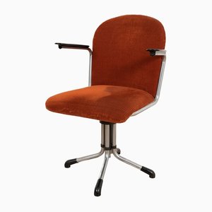 Red Model 356 Office Chair by Wh. Gispen-GE-1138464