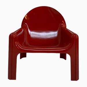 Red Model 4794 Lounge Chair by Gae Aulenti for Kartell, 1974-QVY-1796319