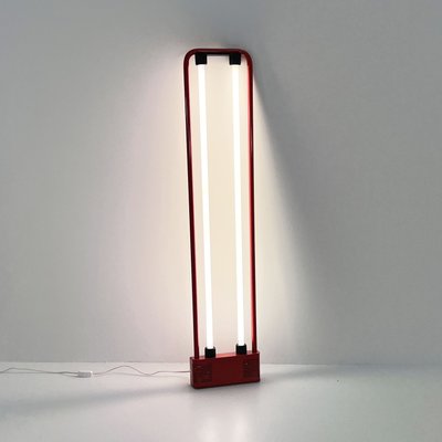 Red Neon Lamp by Gian N. Gigante for Zerbetto, 1980s-WZS-2031396