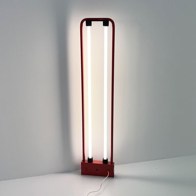 Red Neon Lamp by Gian N. Gigante for Zerbetto, 1980s-WZS-2031396