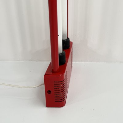 Red Neon Lamp by Gian N. Gigante for Zerbetto, 1980s-WZS-2031396