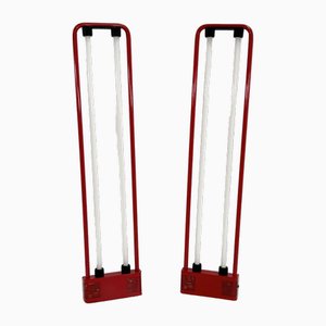 Red Neon Lamp by Gian N. Gigante for Zerbetto, 1980s-WZS-2031396