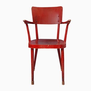 Red No. A 462 Armchair from Thonet / Ligna, 1940s-SJU-1393171