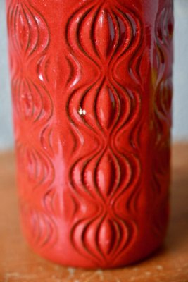 Red Onion Vase from Scheurich, 1960s-AIU-1800346