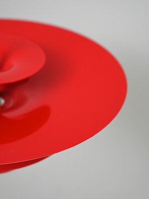 Red Pendant Lamp, 1990s-QWP-2035582