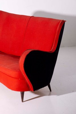 Red Sofa by Guglielmo Veronesi, 1950s-IEW-1797533