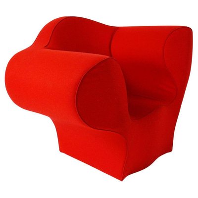 Red Soft Easy Chair by Ron Arad for Moroso, 1990s-MH-1652290