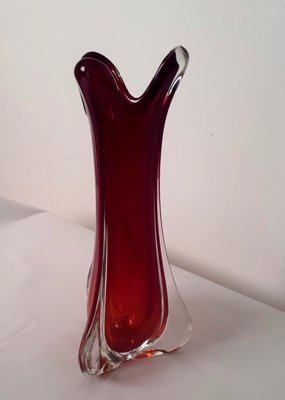 Red Submerged Vase by Luigi Ferro for A.VE.M., 1941-TKI-679038