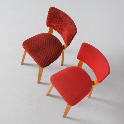 Red Upholstery Chair by Cor Alons for Gouda Den Boer-JC-1135423