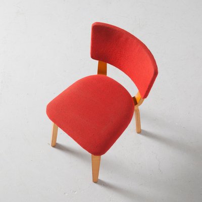 Red Upholstery Chair by Cor Alons for Gouda Den Boer-JC-1135423